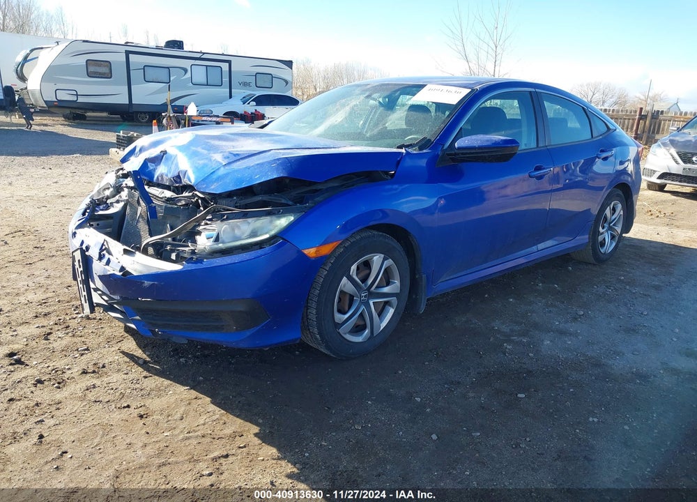 2016 HONDA CIVIC LX VIN: 2HGFC2F5XGH564360