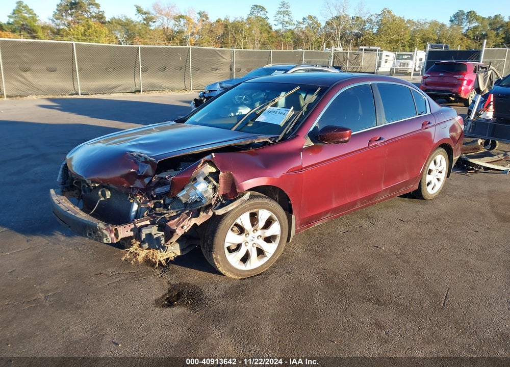 2008 HONDA ACCORD 2.4 EX-L VIN: 1HGCP26878A095827