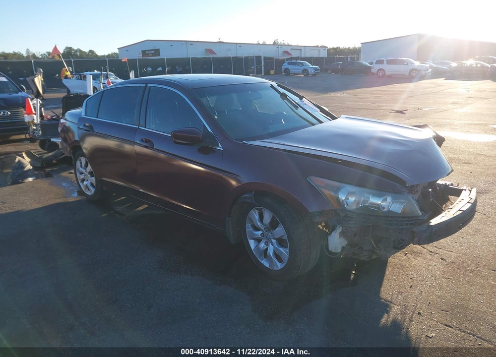 2008 HONDA ACCORD 2.4 EX-L VIN: 1HGCP26878A095827