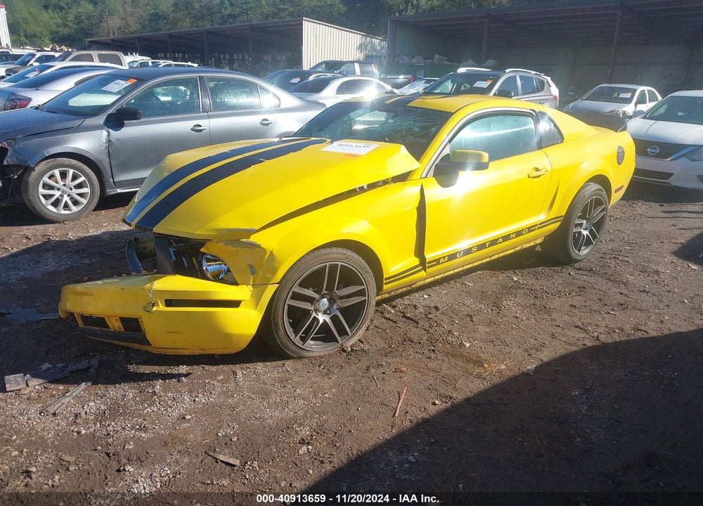 2005 FORD MUSTANG V6 DELUXE/V6 PREMIUM VIN: 1ZVFT80N755158466