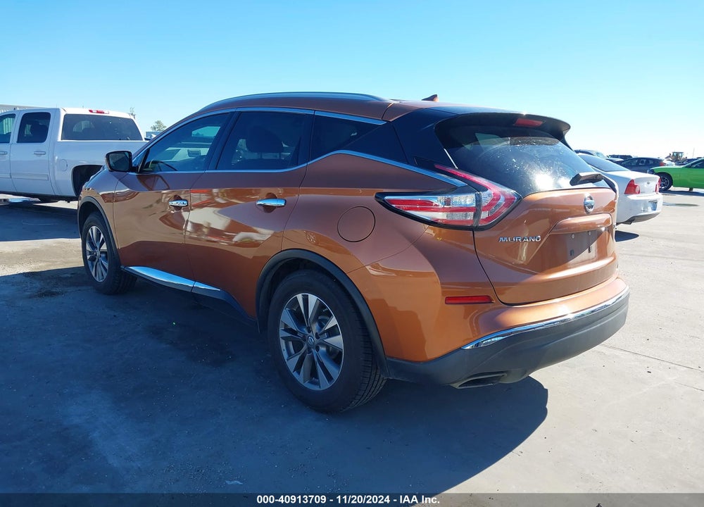 2015 NISSAN MURANO PLATINUM/S/SL/SV VIN: 5N1AZ2MG6FN260648