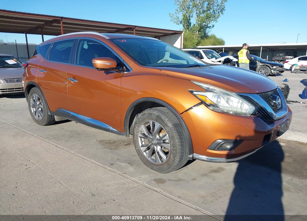 2015 NISSAN MURANO PLATINUM/S/SL/SV VIN: 5N1AZ2MG6FN260648
