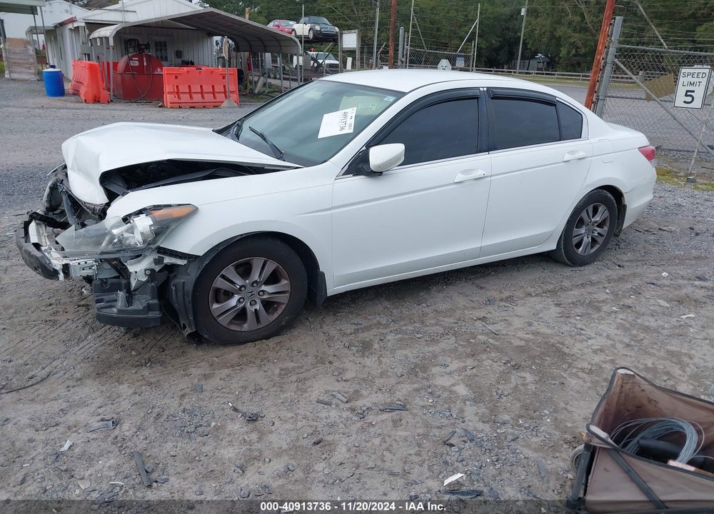2012 HONDA ACCORD 2.4 SE VIN: 1HGCP2F60CA133597