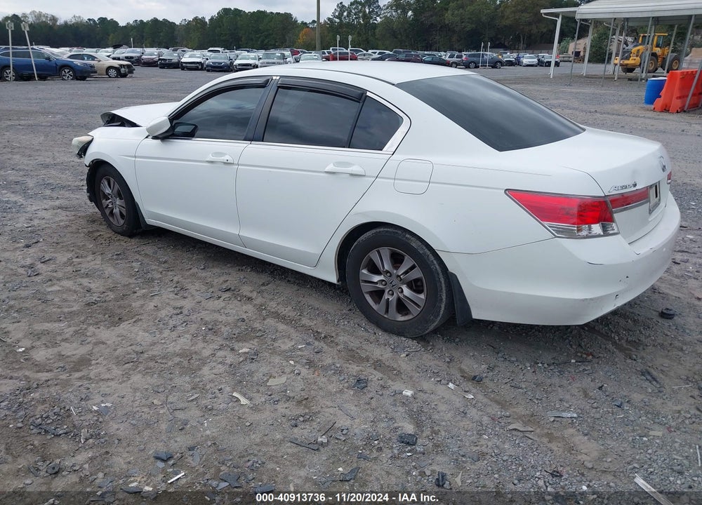 2012 HONDA ACCORD 2.4 SE VIN: 1HGCP2F60CA133597