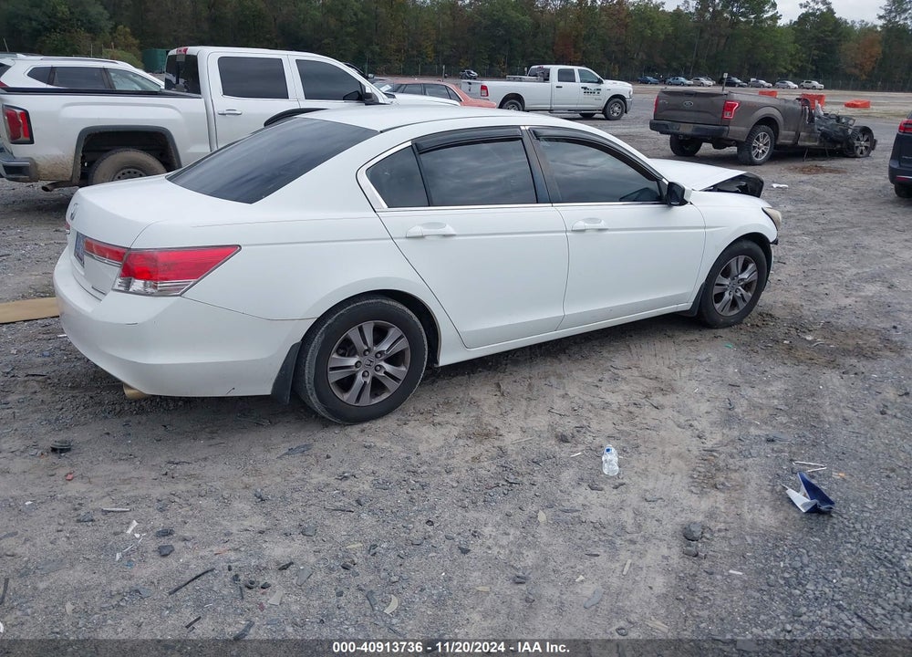 2012 HONDA ACCORD 2.4 SE VIN: 1HGCP2F60CA133597