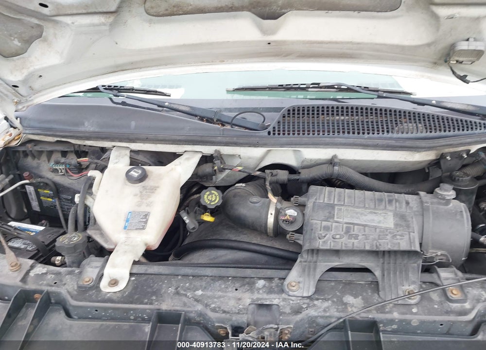 2010 CHEVROLET EXPRESS WORK VAN VIN: 1GCUGADX9A1117100