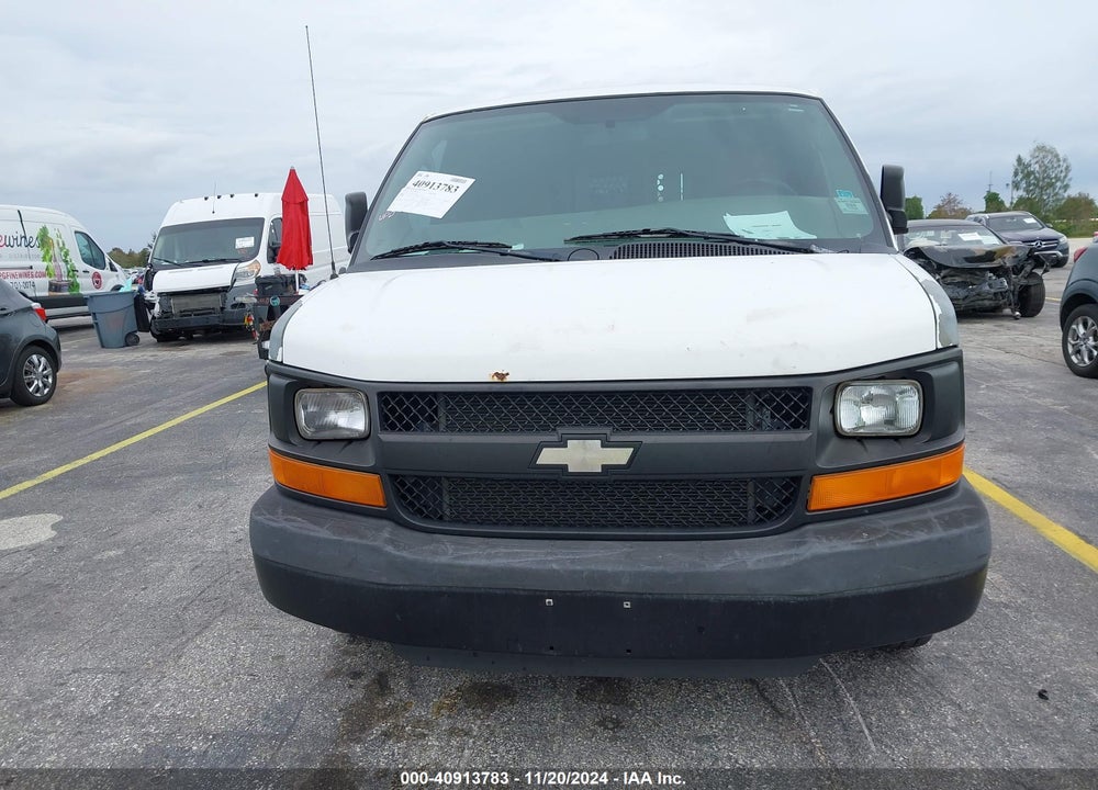 2010 CHEVROLET EXPRESS WORK VAN VIN: 1GCUGADX9A1117100