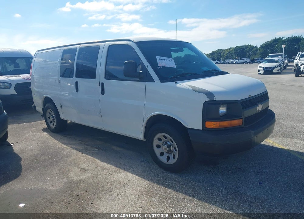 2010 CHEVROLET EXPRESS WORK VAN VIN: 1GCUGADX9A1117100