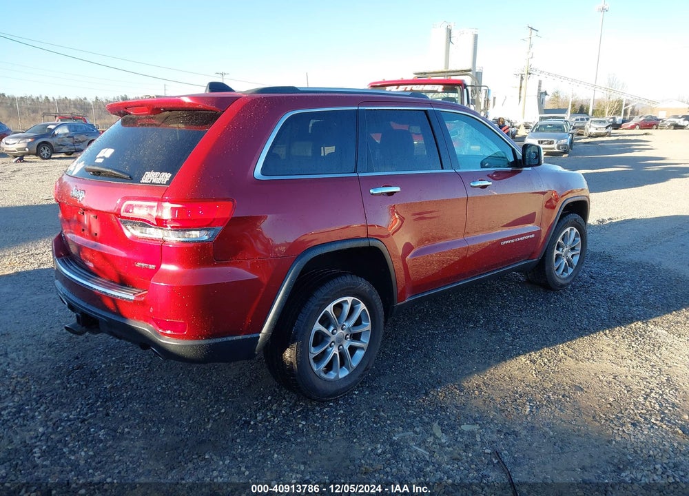 2014 JEEP GRAND CHEROKEE LIMITED VIN: 1C4RJFBG2EC142454