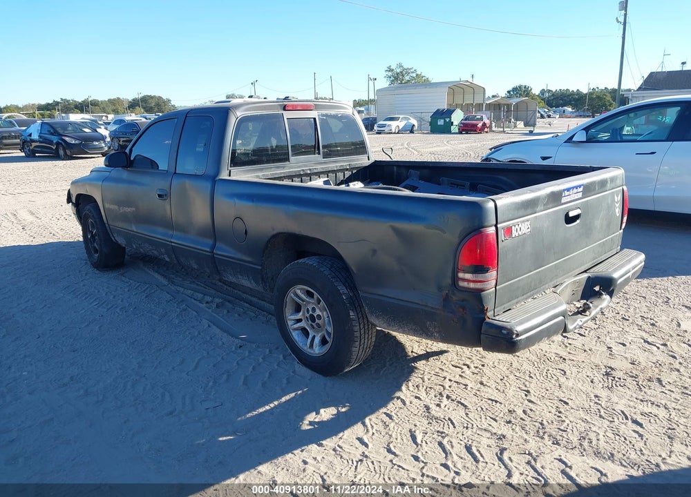 2000 DODGE DAKOTA SLT/SPORT VIN: 1B7GL22X2YS640674