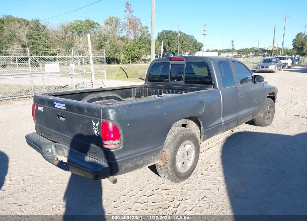 2000 DODGE DAKOTA SLT/SPORT VIN: 1B7GL22X2YS640674