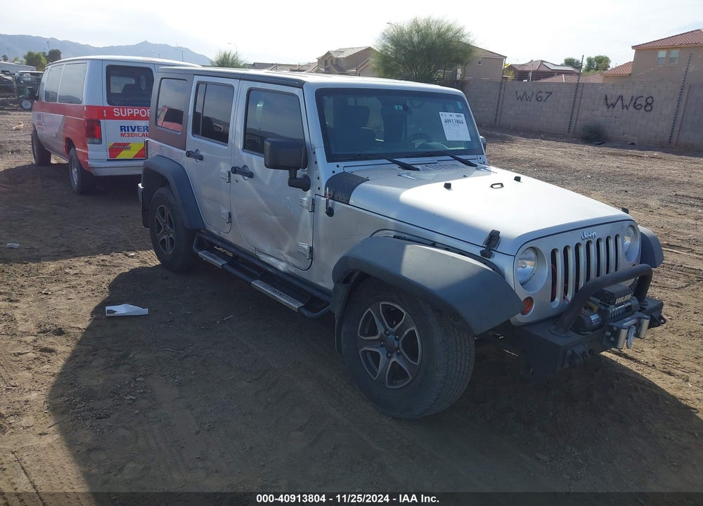 2008 JEEP WRANGLER UNLIMITED RUBICON VIN: 1J4GA69118L648168