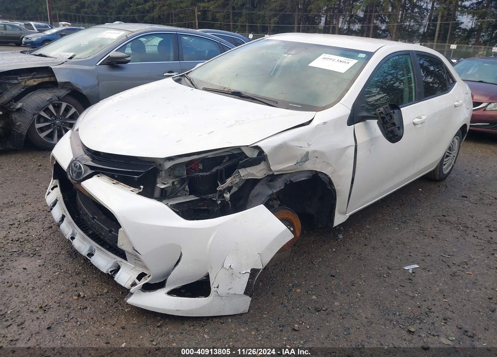2018 TOYOTA COROLLA LE VIN: 5YFBURHEXJP841252
