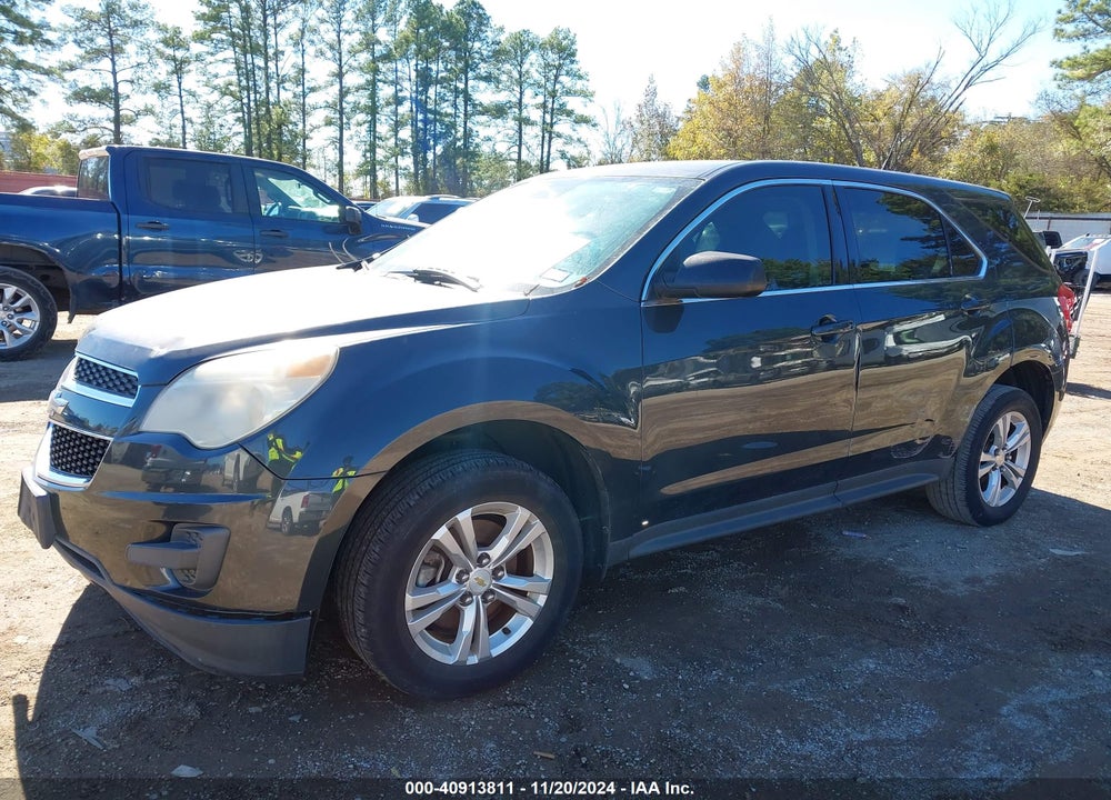 2012 CHEVROLET EQUINOX LS VIN: 2GNALBEK7C1339534