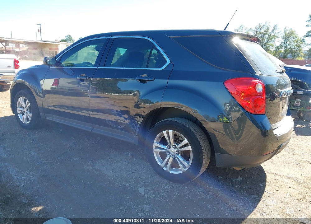 2012 CHEVROLET EQUINOX LS VIN: 2GNALBEK7C1339534