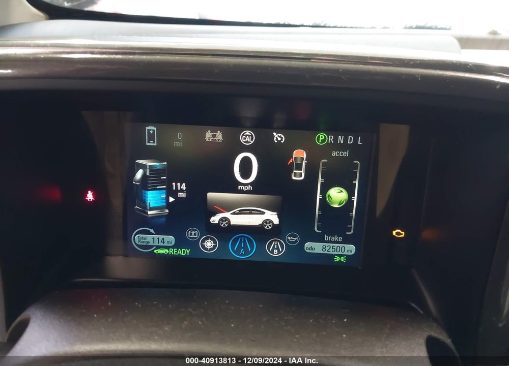 2012 CHEVROLET VOLT VIN: 1G1RB6E42CU124969