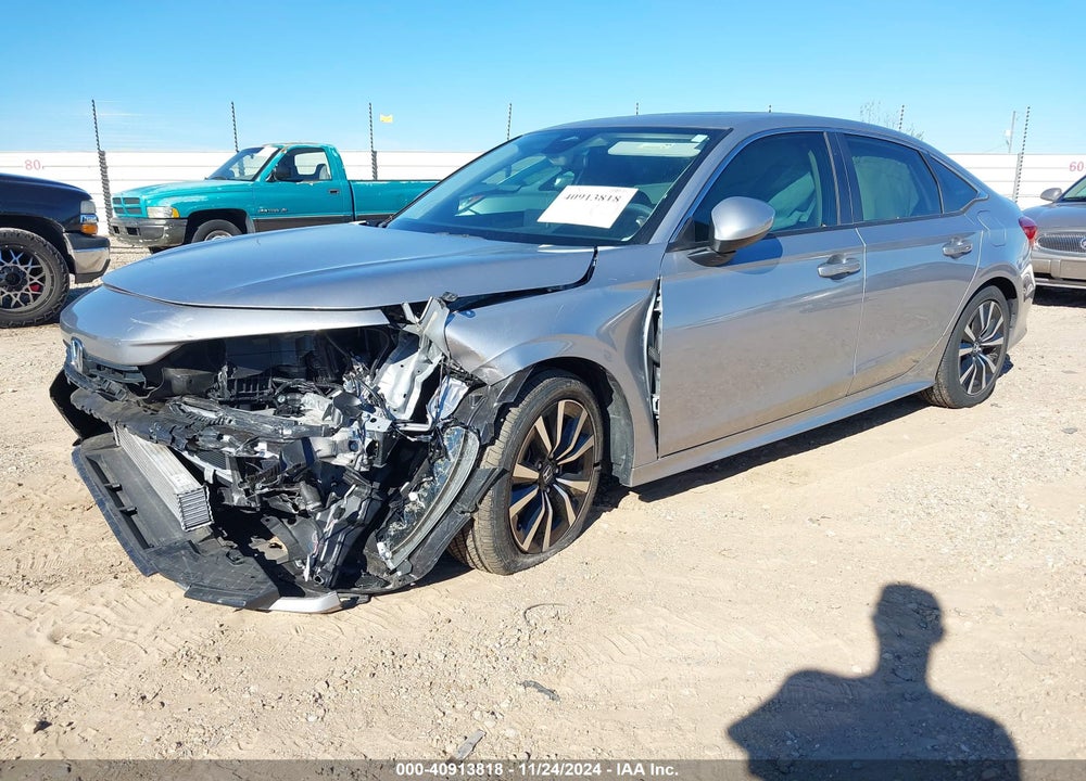 2022 HONDA CIVIC EX VIN: JHMFE1F77NX000502