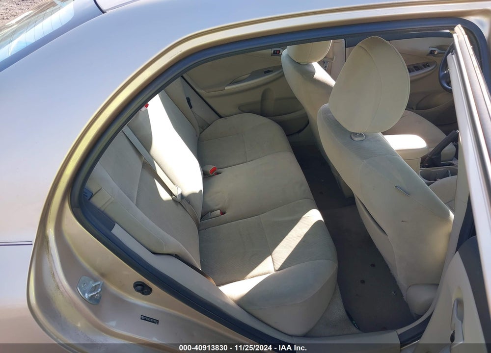 2011 TOYOTA COROLLA LE VIN: 2T1BU4EE9BC719927