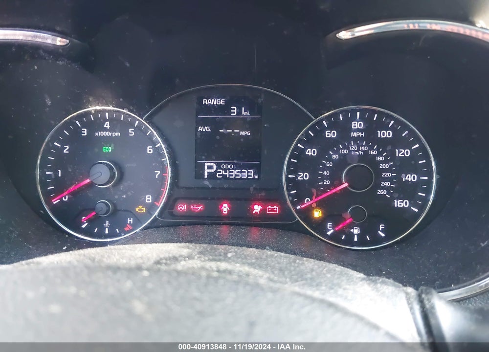 2014 KIA FORTE LX VIN: KNAFK4A64E5248371