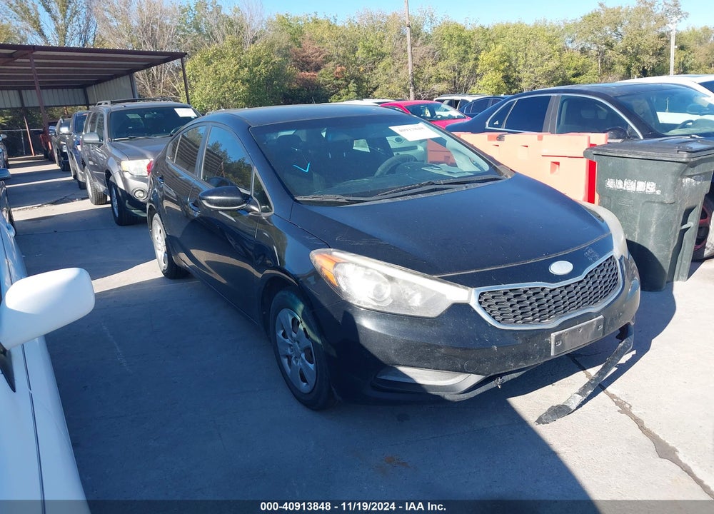 2014 KIA FORTE LX VIN: KNAFK4A64E5248371