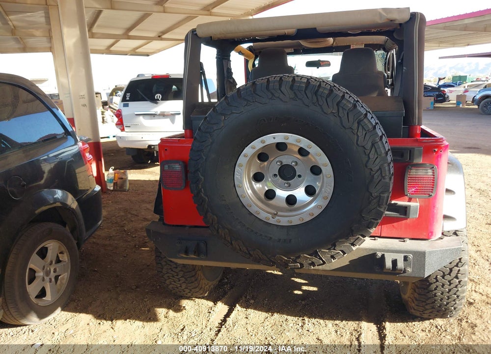2005 JEEP WRANGLER / VIN: 1J4FA69S55P359755