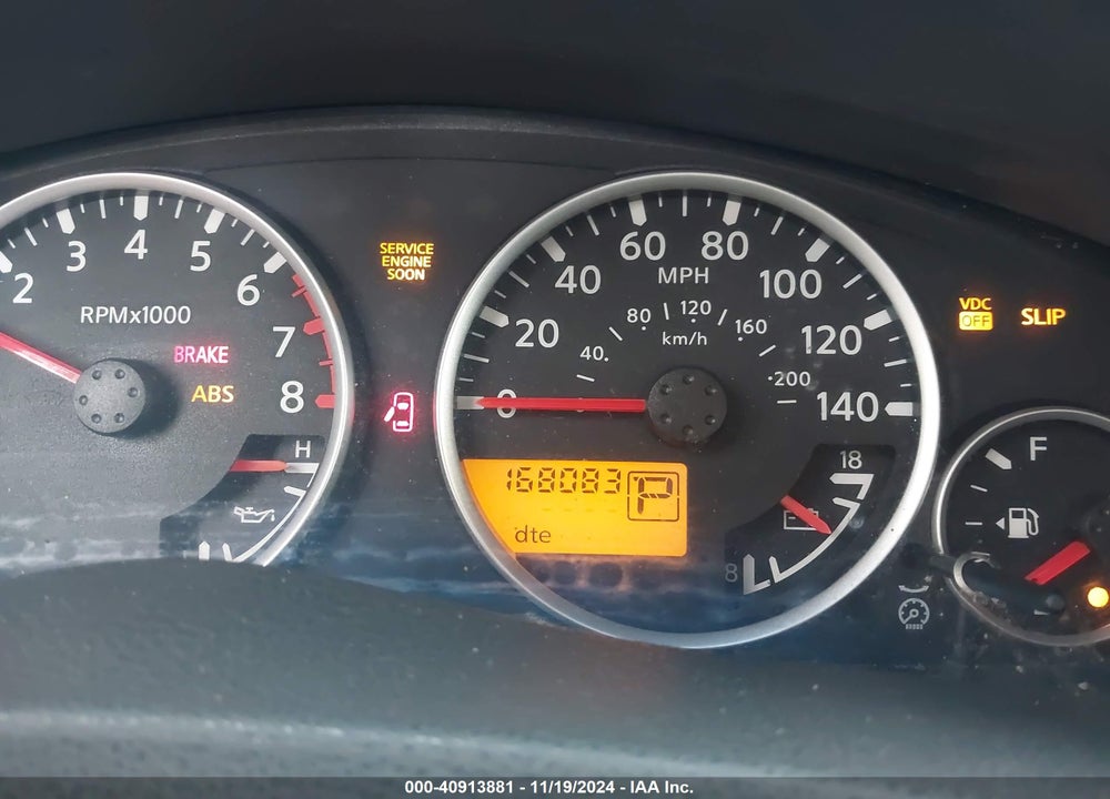 2005 NISSAN PATHFINDER SE OFF ROAD VIN: 5N1AR18UX5C721774