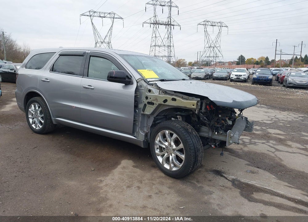 2019 DODGE DURANGO SXT AWD VIN: 1C4RDJAG0KC802207