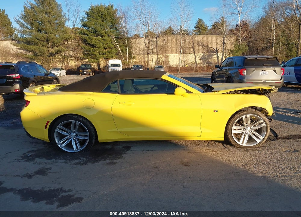 2016 CHEVROLET CAMARO 1LT VIN: 1G1FB3DX8G0180781