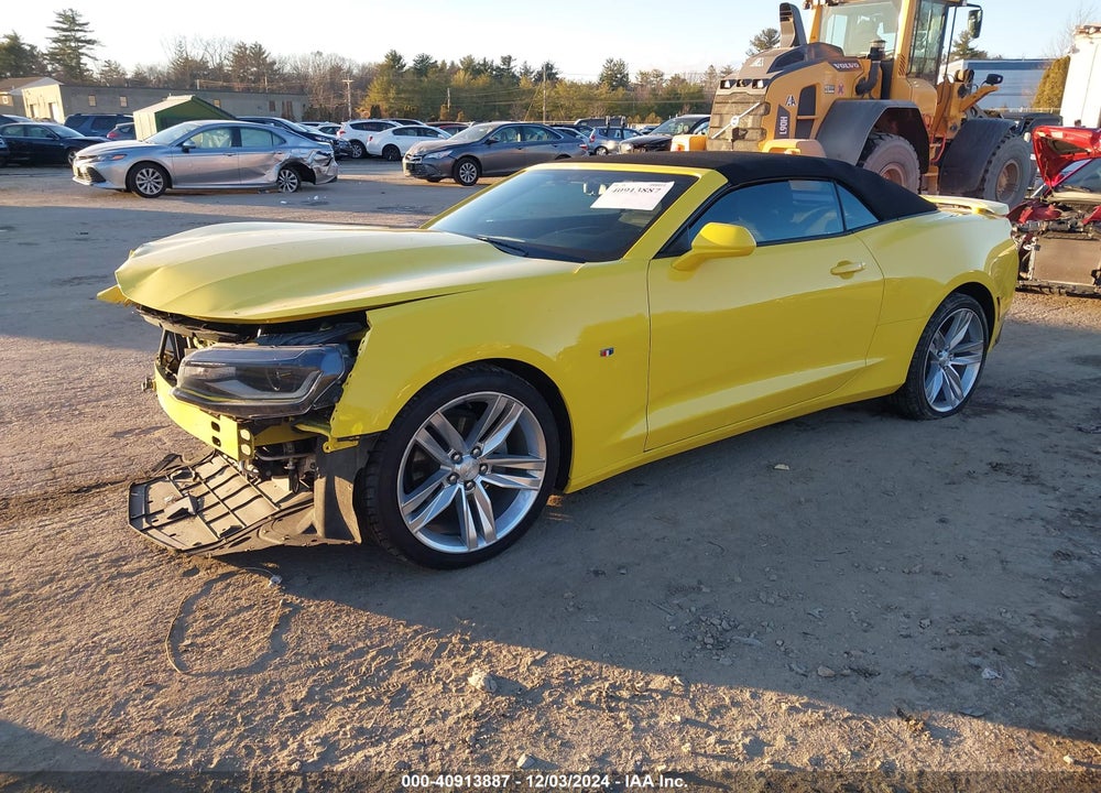 2016 CHEVROLET CAMARO 1LT VIN: 1G1FB3DX8G0180781