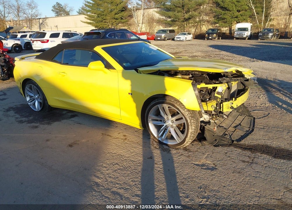 2016 CHEVROLET CAMARO 1LT VIN: 1G1FB3DX8G0180781