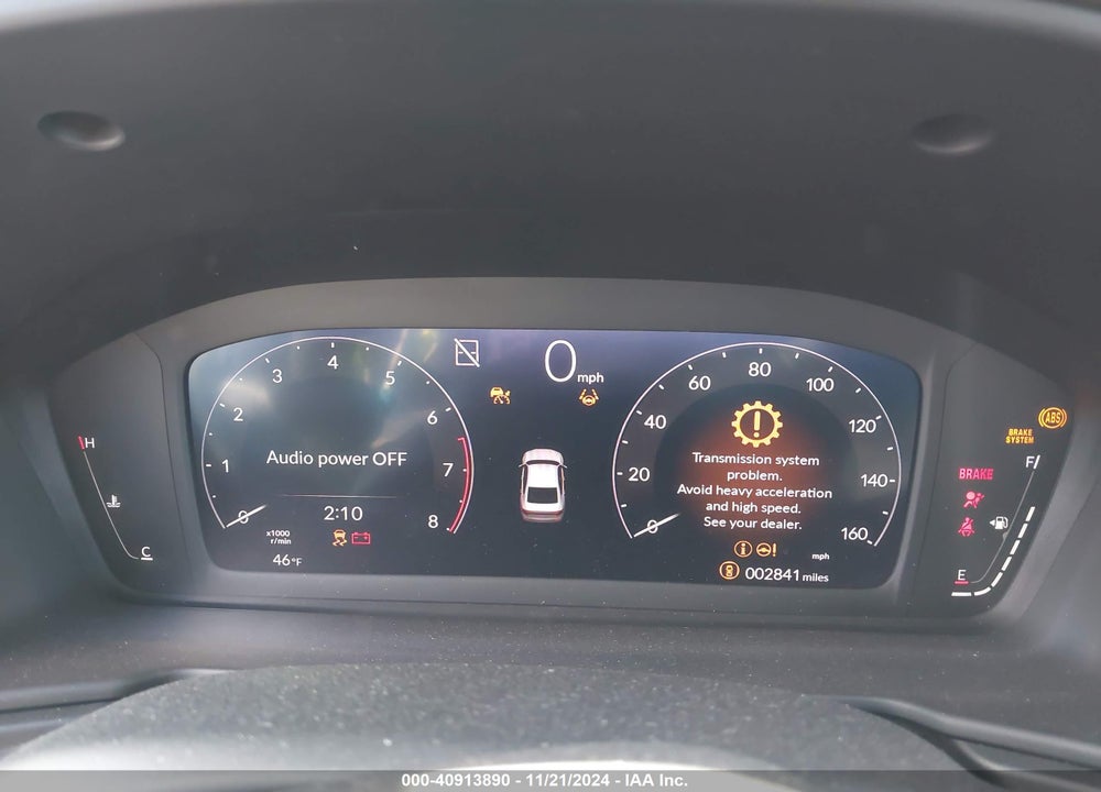 2024 HONDA ACCORD EX VIN: 1HGCY1F30RA083564