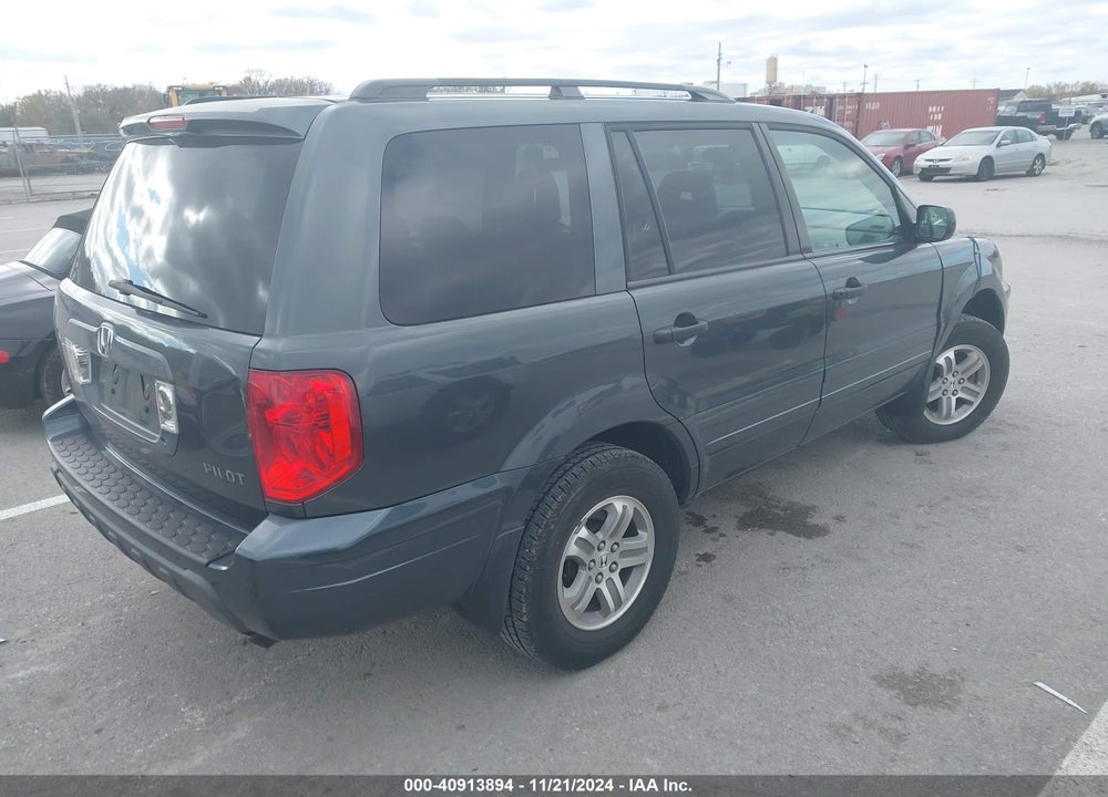 2005 HONDA PILOT EX-L VIN: 2HKYF18725H564980