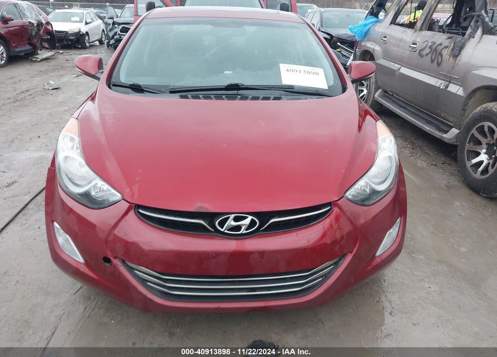 2013 HYUNDAI ELANTRA LIMITED VIN: 5NPDH4AE7DH449681