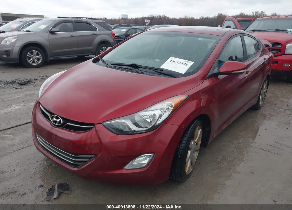 2013 HYUNDAI ELANTRA LIMITED VIN: 5NPDH4AE7DH449681