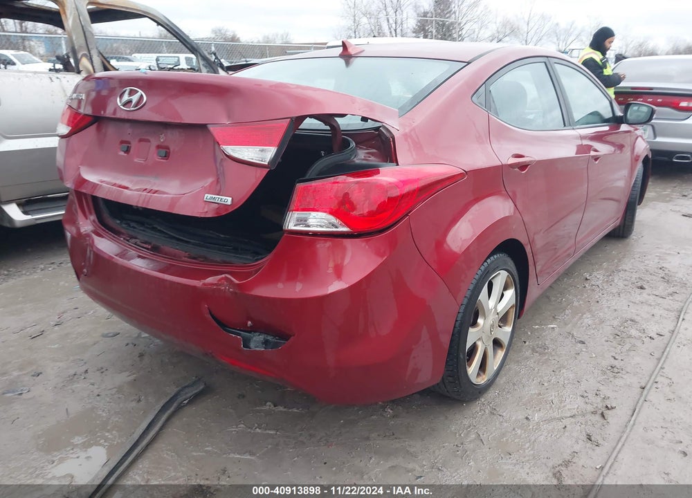 2013 HYUNDAI ELANTRA LIMITED VIN: 5NPDH4AE7DH449681
