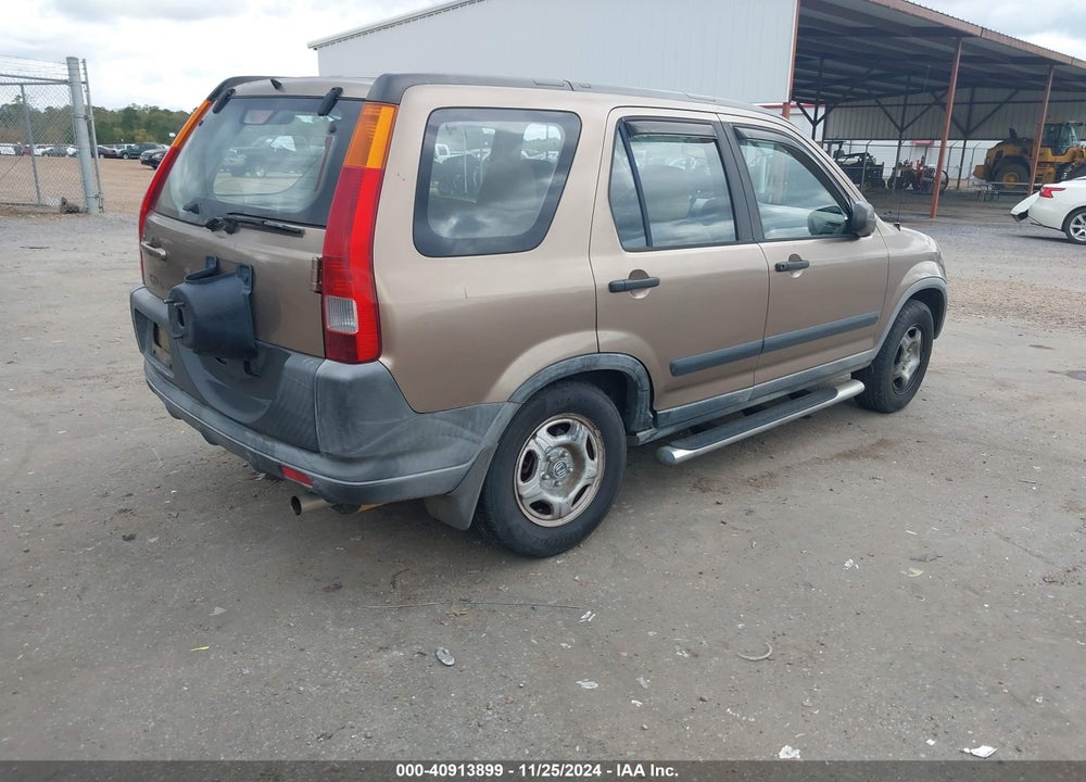 2004 HONDA CR-V LX VIN: JHLRD68454C008480