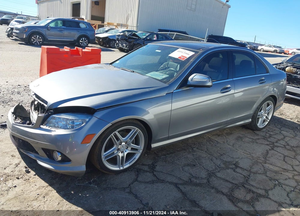 2009 MERCEDES-BENZ C 300 LUXURY/SPORT VIN: WDDGF54X89R054209