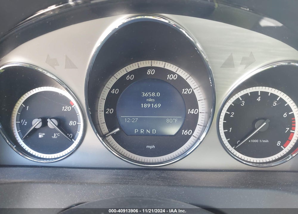2009 MERCEDES-BENZ C 300 LUXURY/SPORT VIN: WDDGF54X89R054209