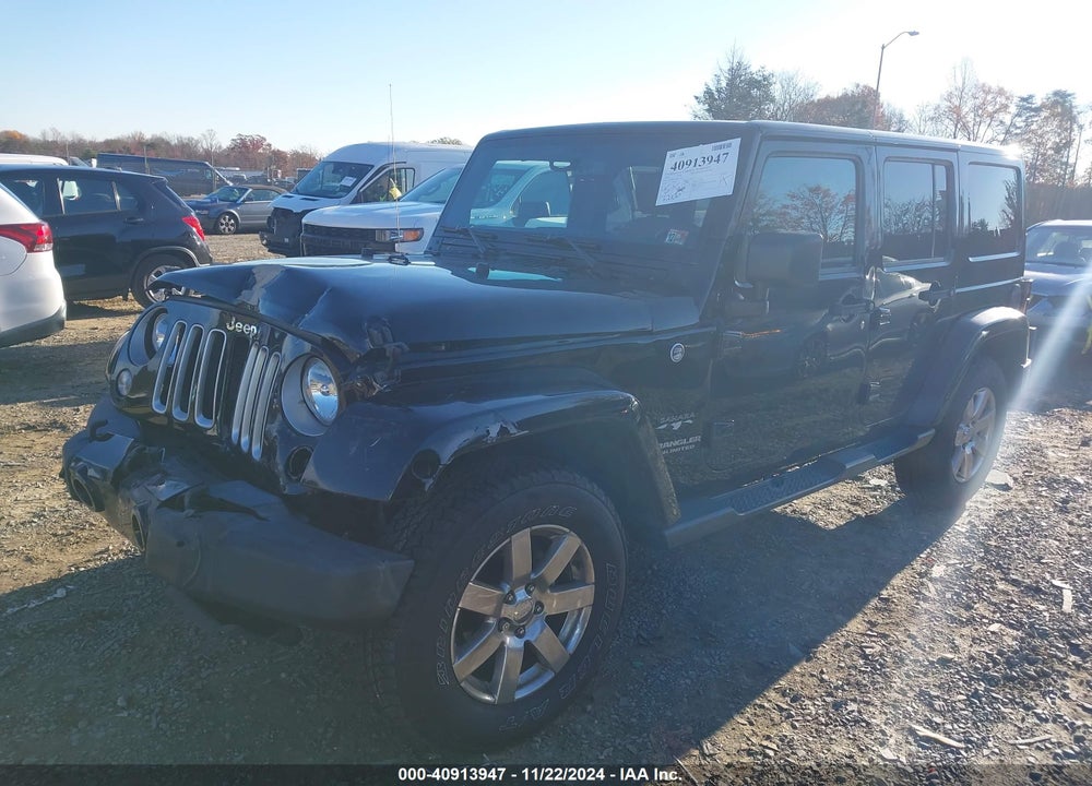 2016 JEEP WRANGLER UNLIMITED SAHARA VIN: 1C4BJWEG6GL173514