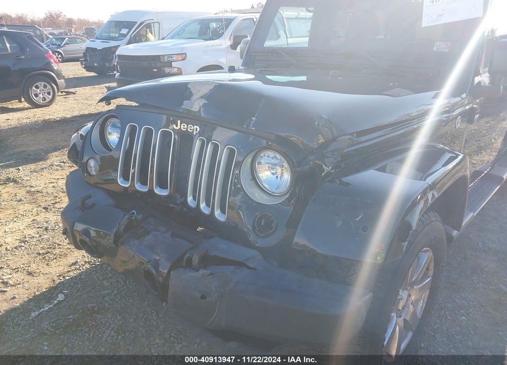2016 JEEP WRANGLER UNLIMITED SAHARA VIN: 1C4BJWEG6GL173514