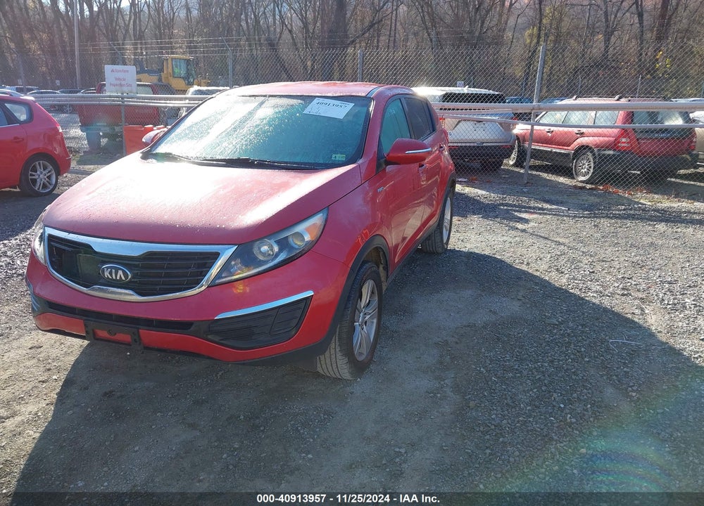 2013 KIA SPORTAGE LX VIN: KNDPBCA23D7476458