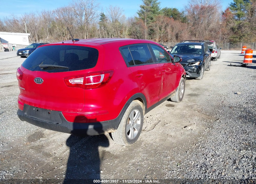 2013 KIA SPORTAGE LX VIN: KNDPBCA23D7476458