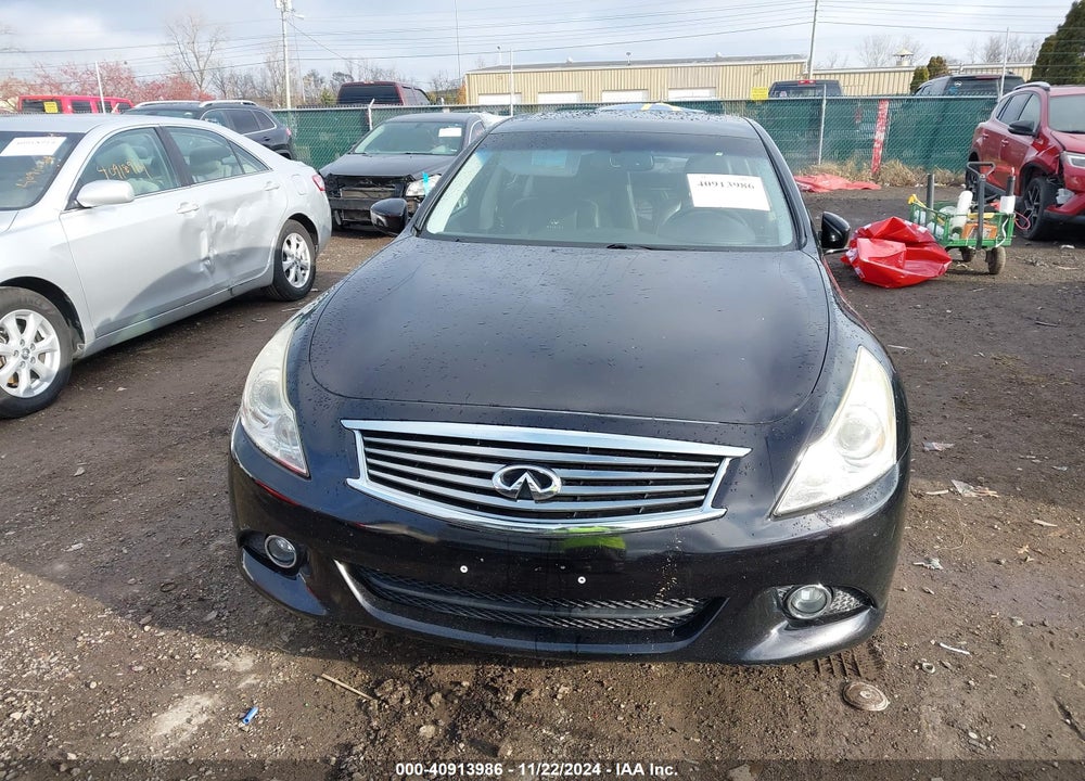2013 INFINITI G37X VIN: JN1CV6AR6DM352127