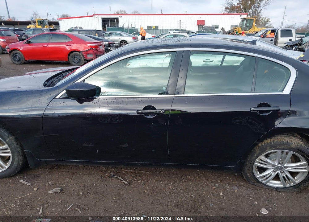 2013 INFINITI G37X VIN: JN1CV6AR6DM352127