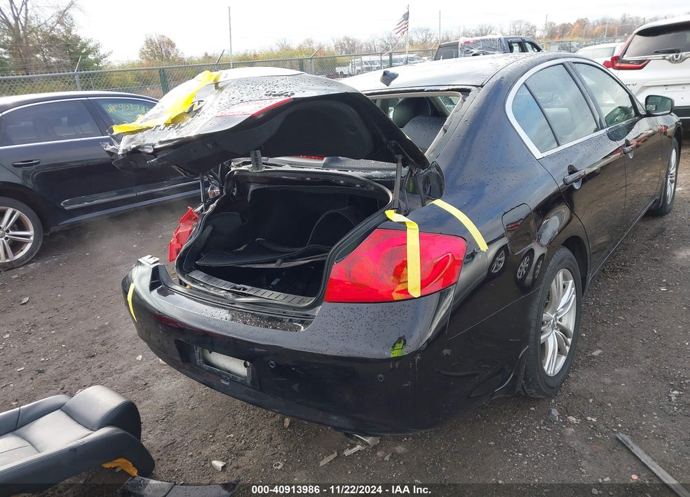 2013 INFINITI G37X VIN: JN1CV6AR6DM352127