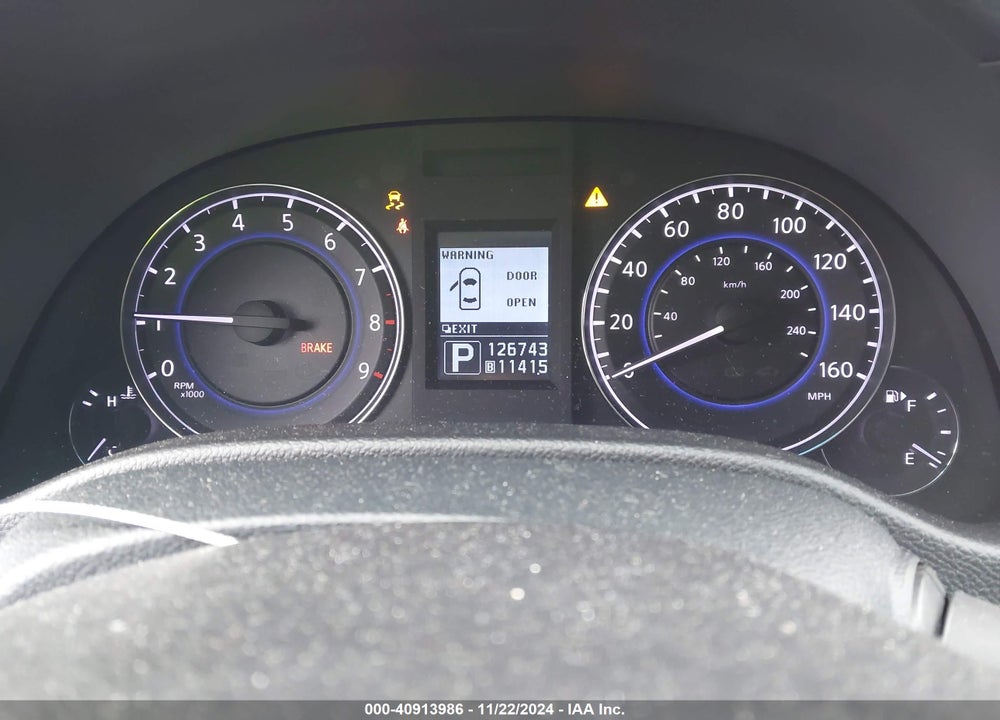 2013 INFINITI G37X VIN: JN1CV6AR6DM352127