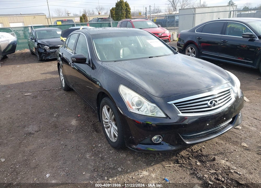 2013 INFINITI G37X VIN: JN1CV6AR6DM352127