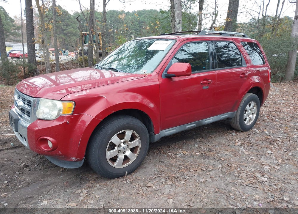 2010 FORD ESCAPE LIMITED VIN: 1FMCU0E78AKD43003