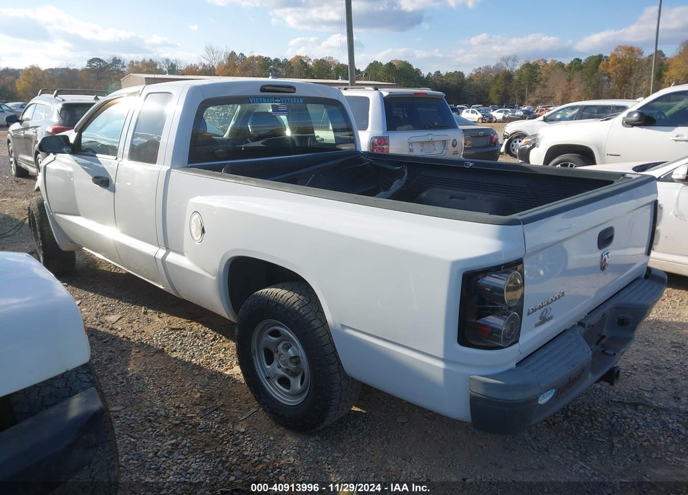 2007 DODGE DAKOTA ST VIN: 1D7HE22K17S227412