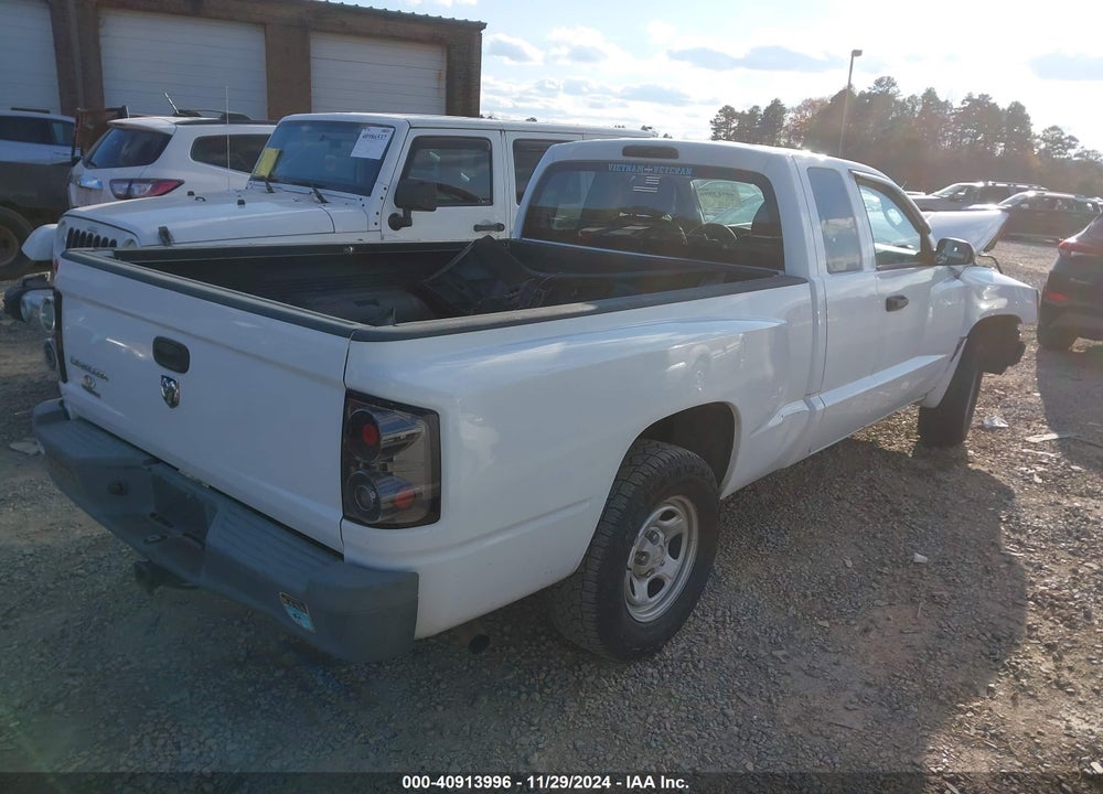 2007 DODGE DAKOTA ST VIN: 1D7HE22K17S227412